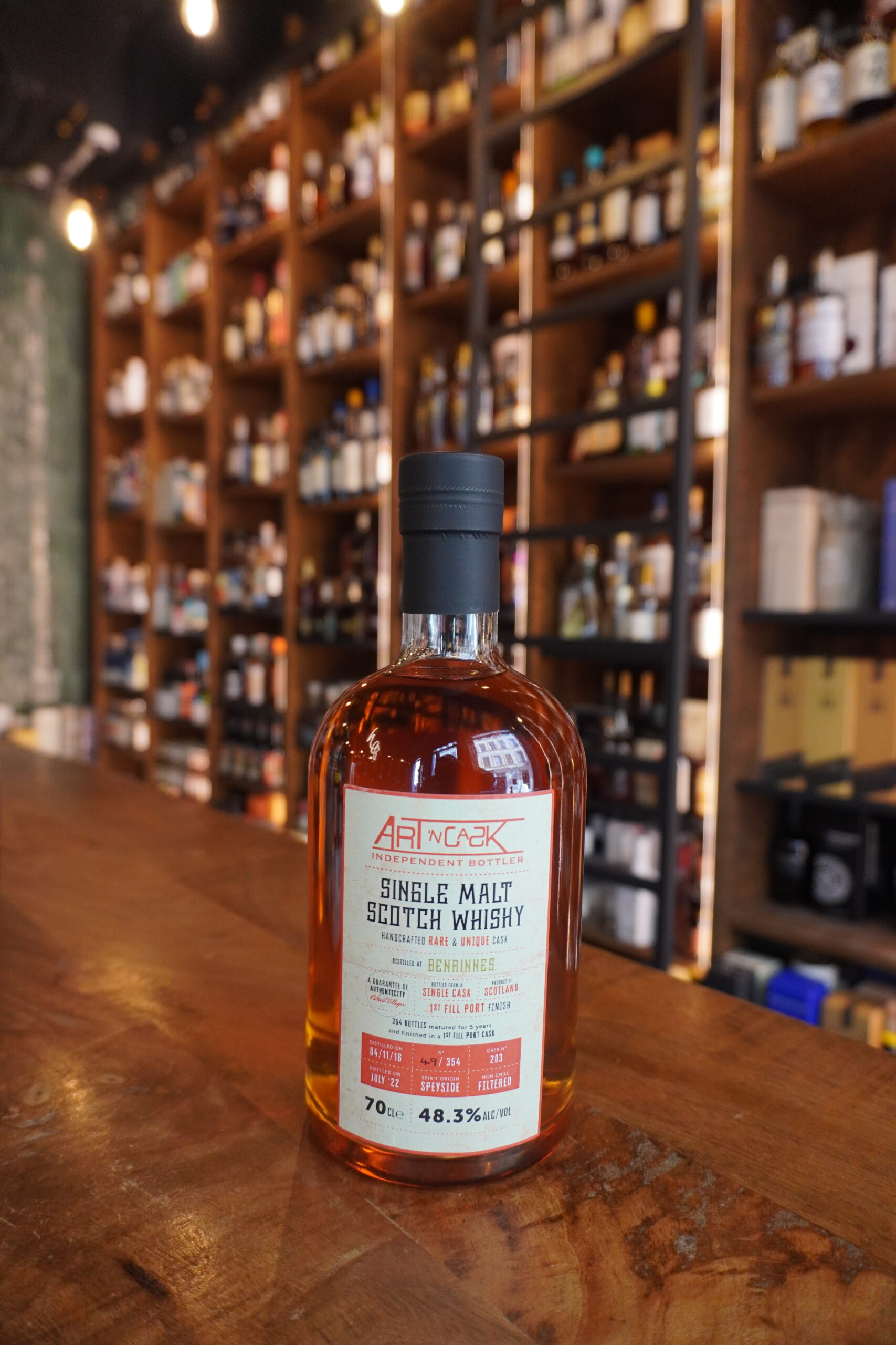 BENRINNES SINGLE CASK 48.3%